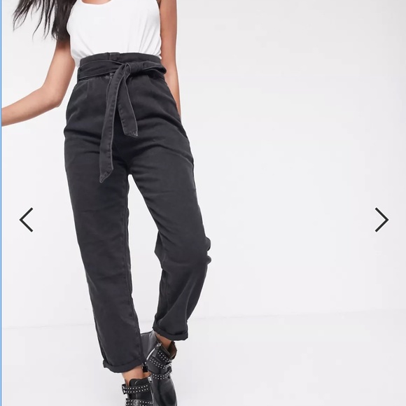 NWT All Saints Ralita Paperbag Waist Jeans - Picture 2 of 8